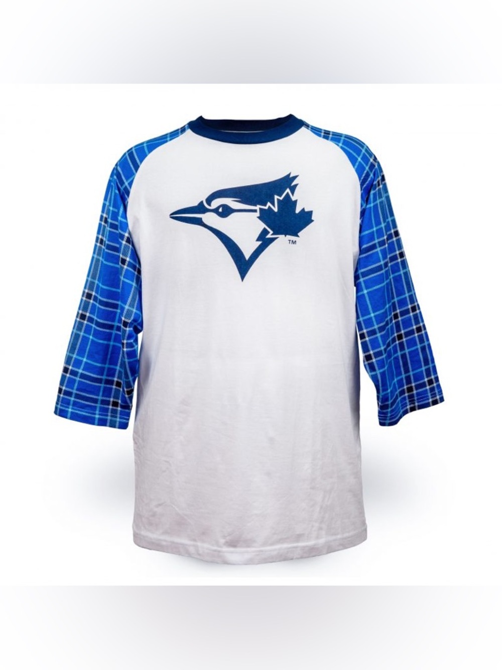 Toronto Blue Jays – Blue Jays Plaid Raglan
 (XL)